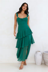 Trailblazing Maxi Dress Green
