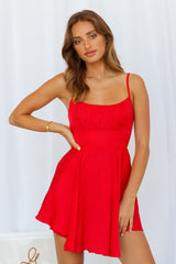 Dance Away Dress Red