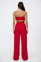 Blind Love Pants Red